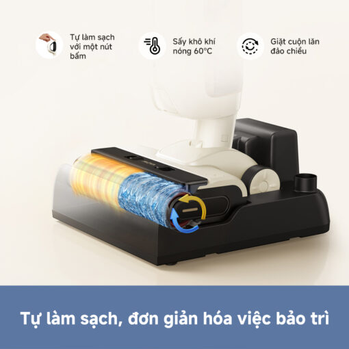 Dreame Mova K30 gập nghiêng 180°
