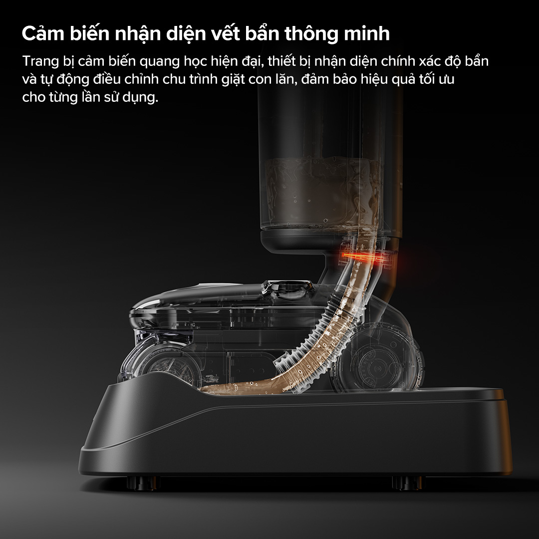 Roborock F25 Ultra gập nghiêng 180°