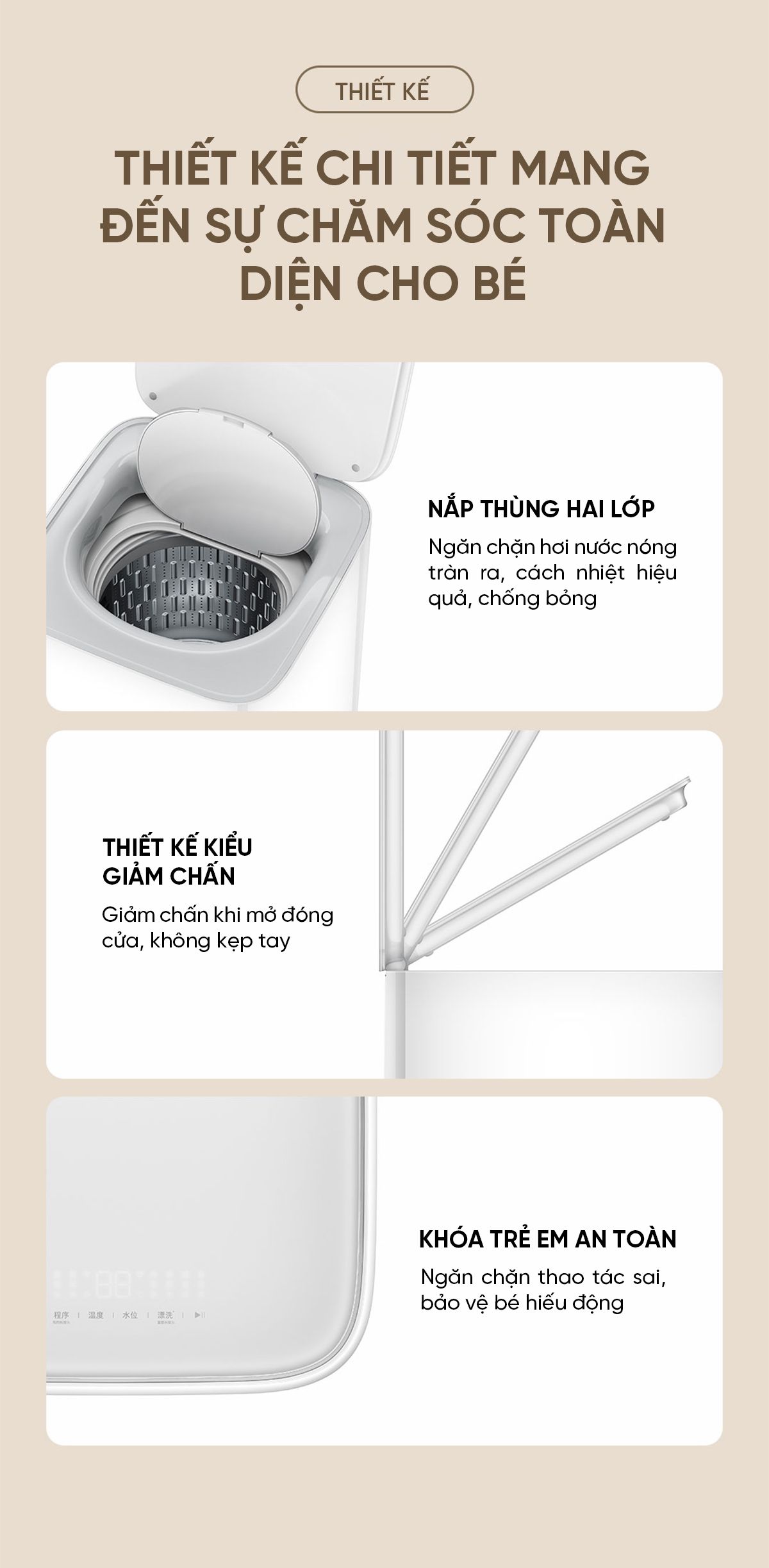 Máy giặt mini Xiaomi Pro 3kg XQB30MJ101
