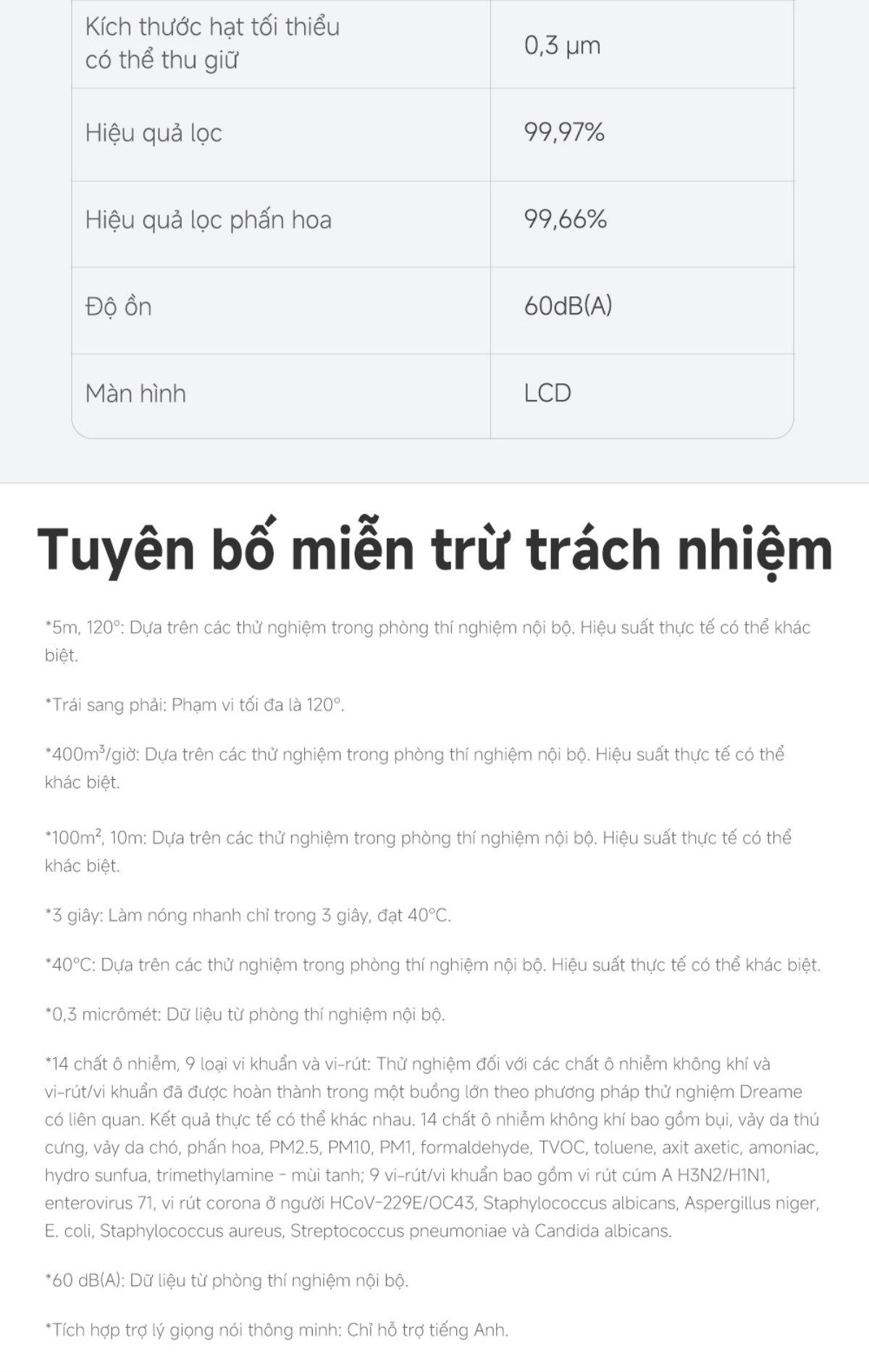 Máy lọc không khí Dreame AirPursue™ PM20