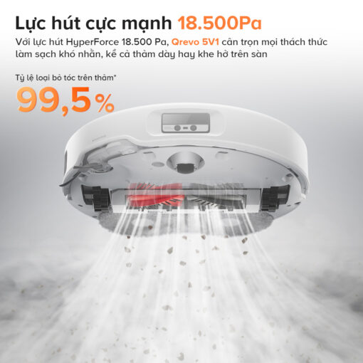 Robot hút bụi Roborock Q Revo Edge 5V1