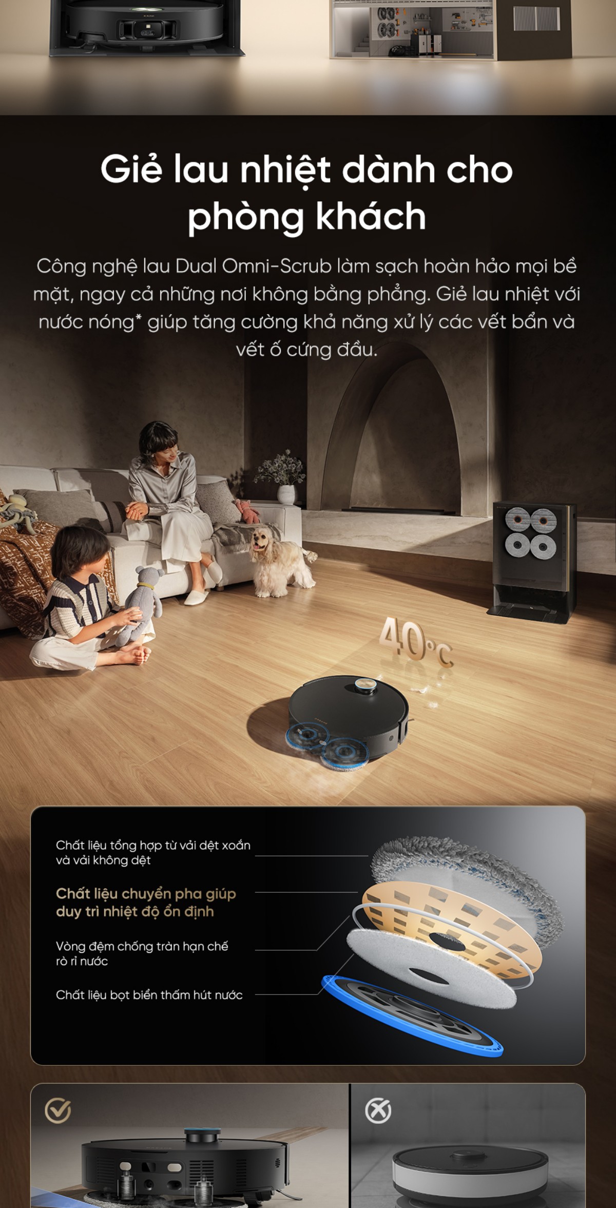 Robot hút bụi Dreame Matrix10 Ultra
