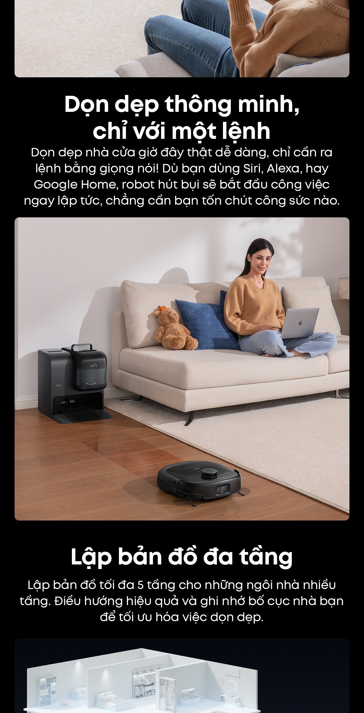 Robot hút bụi Eufy E28
