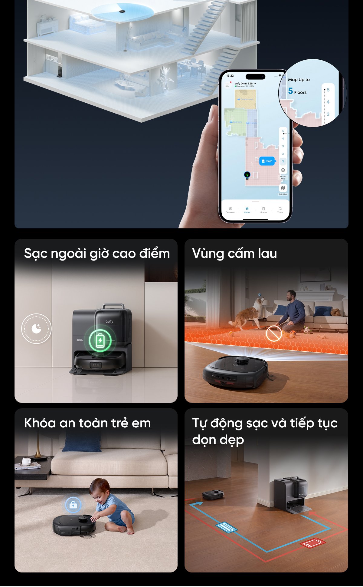 Robot hút bụi Eufy E28