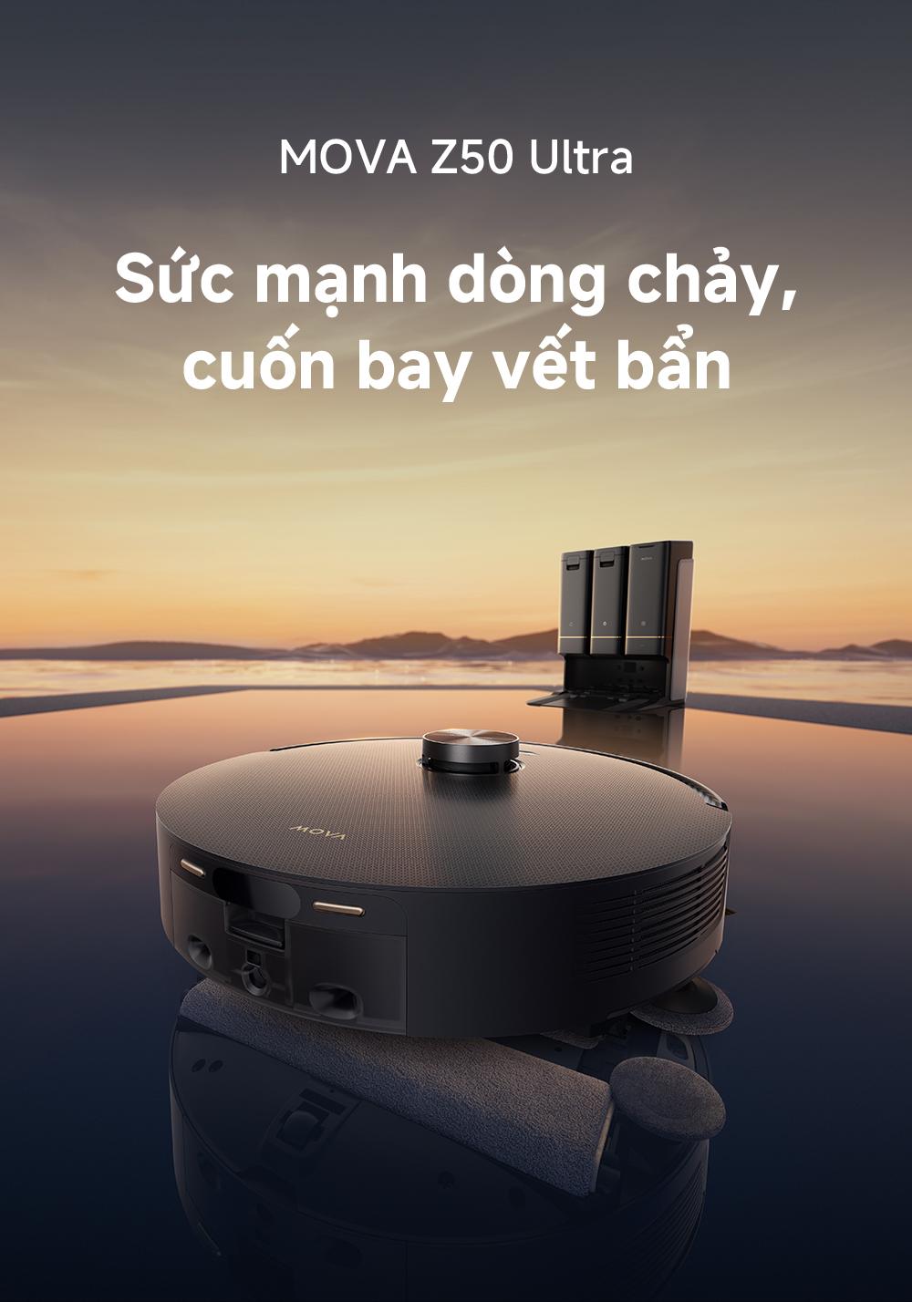 Robot hút bụi Mova Z50 Ultra