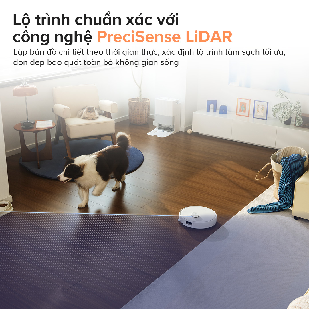 Robot hút bụi Roborock Q Revo Edge 5V1