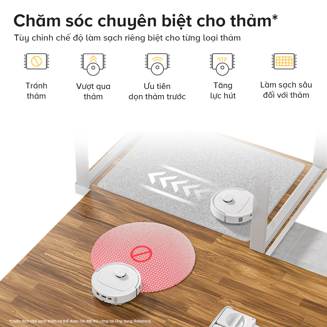 Robot hút bụi Roborock Q Revo 5AE