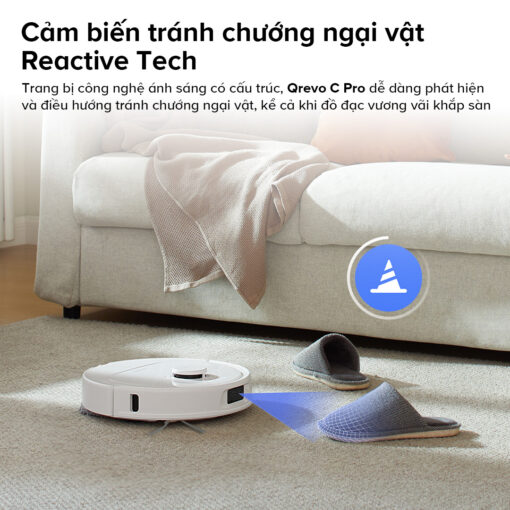 Robot hút bụi Roborock Qrevo C Pro