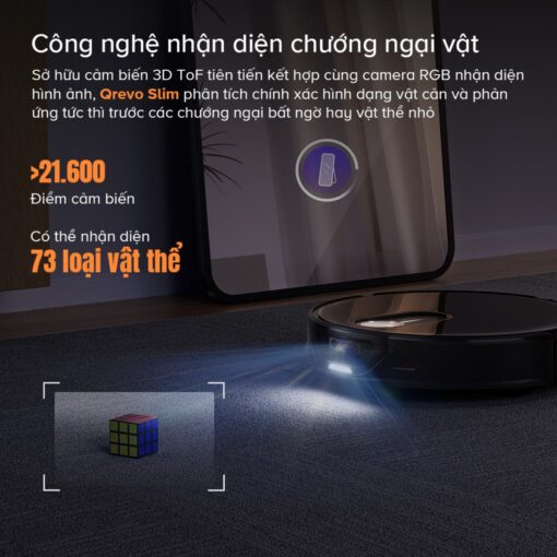 Robot hút bụi Roborock Q Revo Slim