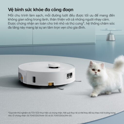 Robot hút bụi Roborock Qrevo Curv 2 Flow