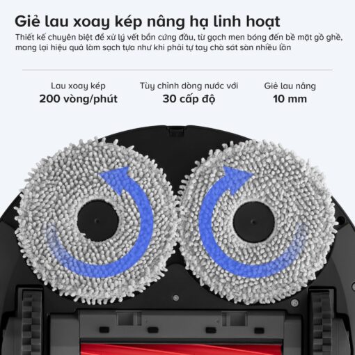 Robot hút bụi Roborock Qrevo S Pro