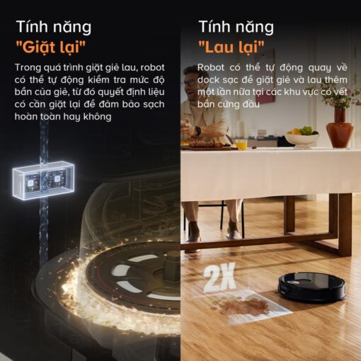 Robot hút bụi Roborock Q Revo Slim