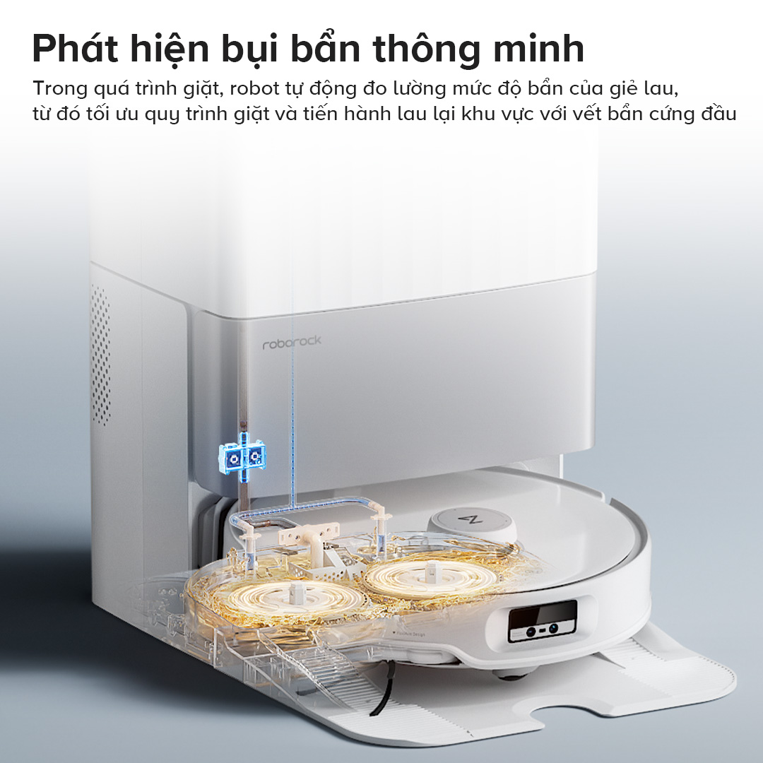 Robot hút bụi Roborock Q Revo Edge 5V1