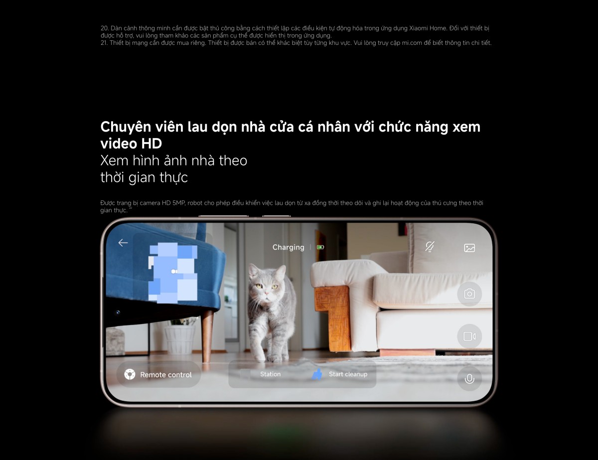 Robot hút bụi Xiaomi Robot Vacuum 5 Pro
