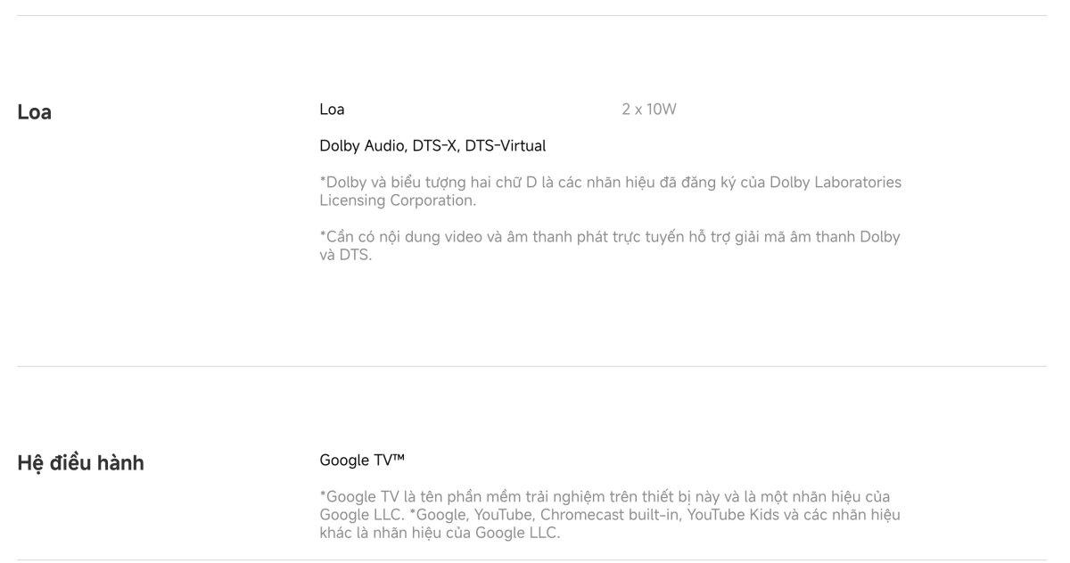 Tivi Xiaomi A Pro 75 Inch - 2026 Bản Quốc Tế - QLED 4K/60Hz - 2GB/8GB