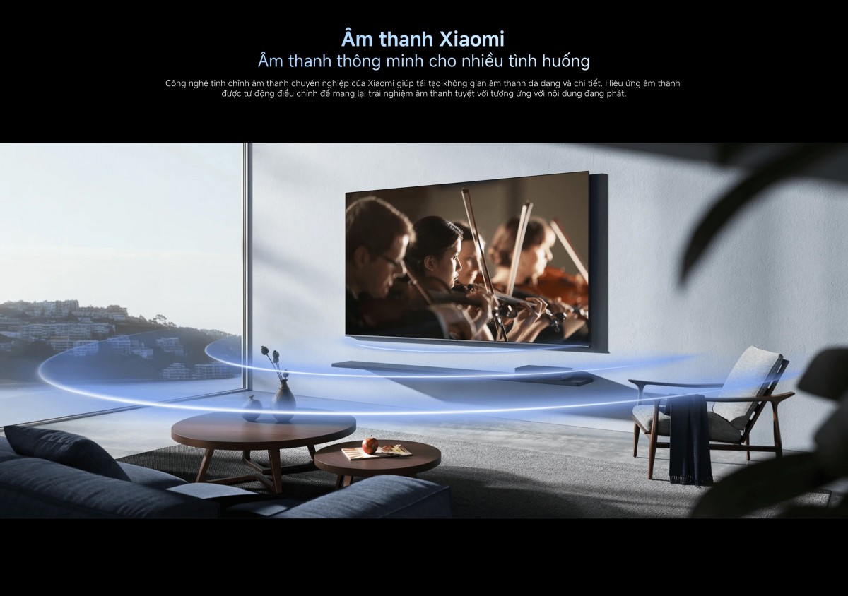 Tivi Xiaomi S Pro Mini LED 65 Inch 2026 - Bản Quốc Tế - 4K/144Hz - 3GB/32GB