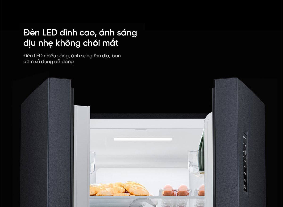 Tủ lạnh Xiaomi Mijia 430L, 4 cánh, ion khử khuẩn, cấp đông nhanh