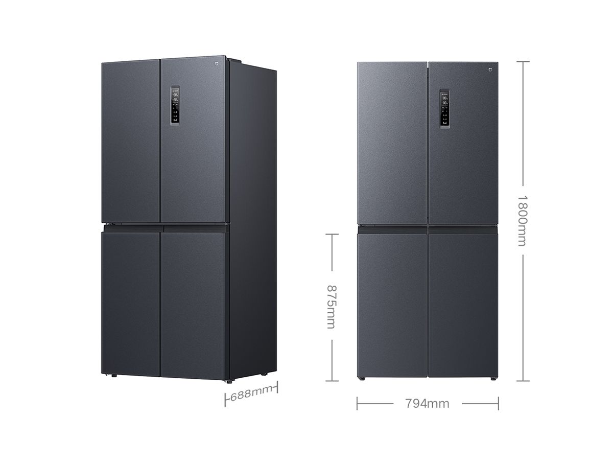 Tủ lạnh Xiaomi Mijia 430L, 4 cánh, ion khử khuẩn, cấp đông nhanh