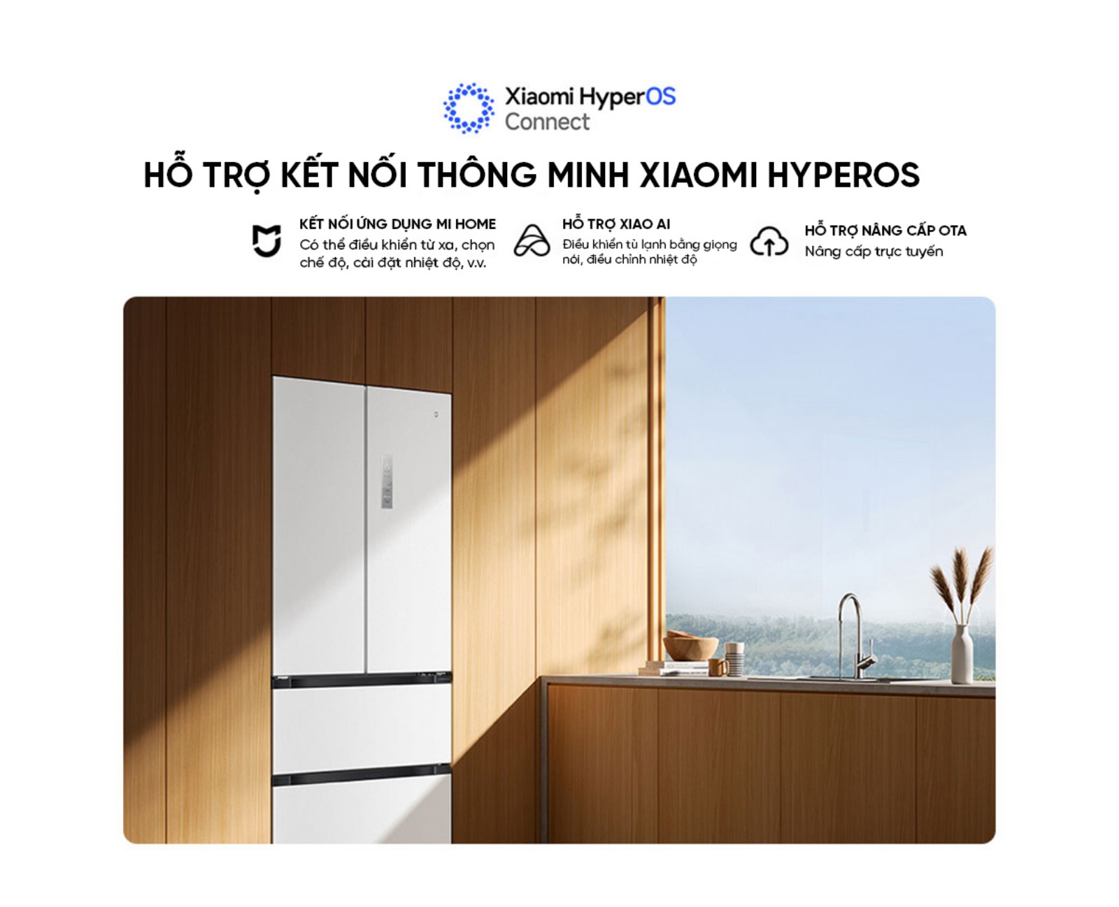 Tủ lạnh Xiaomi Mijia 508L kiểu Pháp, thiết kế siêu mỏng