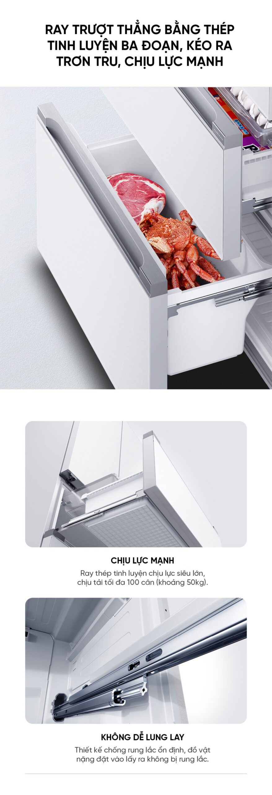 Tủ lạnh Xiaomi Mijia 508L Pro kiểu Pháp, thiết kế siêu mỏng
